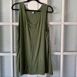 Green tank Old Navy